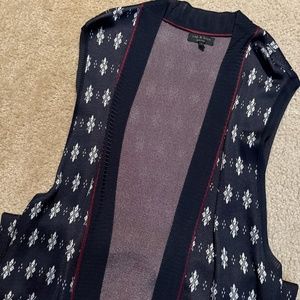 Rag and Bone Duster Vest Cardigan